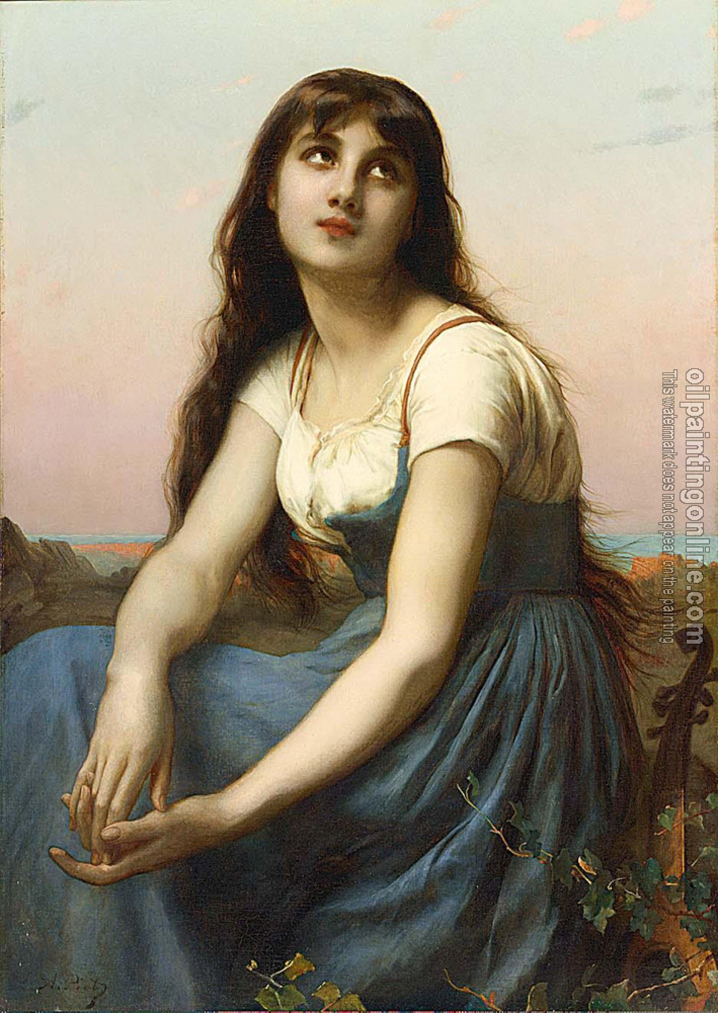 Piot, Etienne Adolphe - A Young Beauty